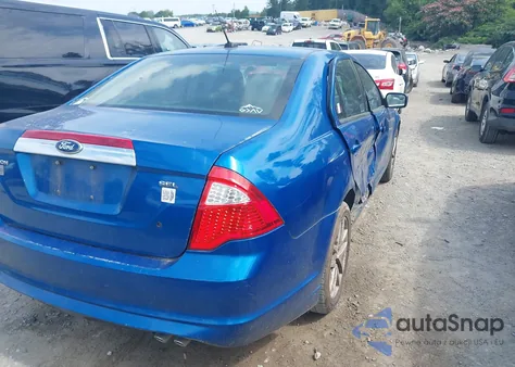 2012 Ford Fusion Sel из США, поврежденный, VIN 3FAHP0JA3CR185578